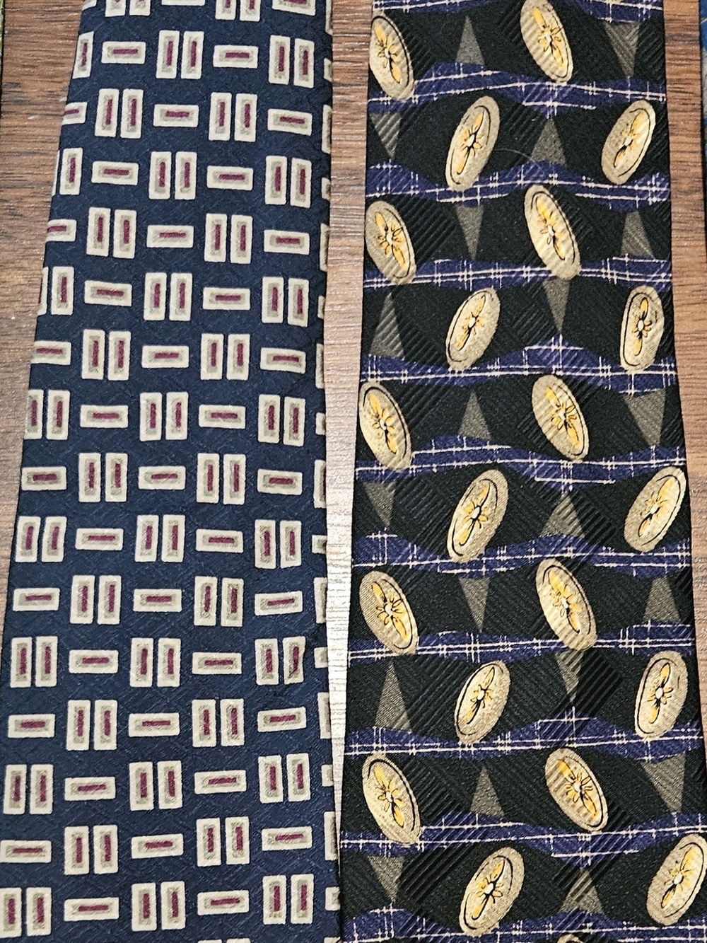 ROBERT TALBOTT, CHAPS ETC... lot Of 13 Mens Kneck Ties T19 - Picture 3 of 15